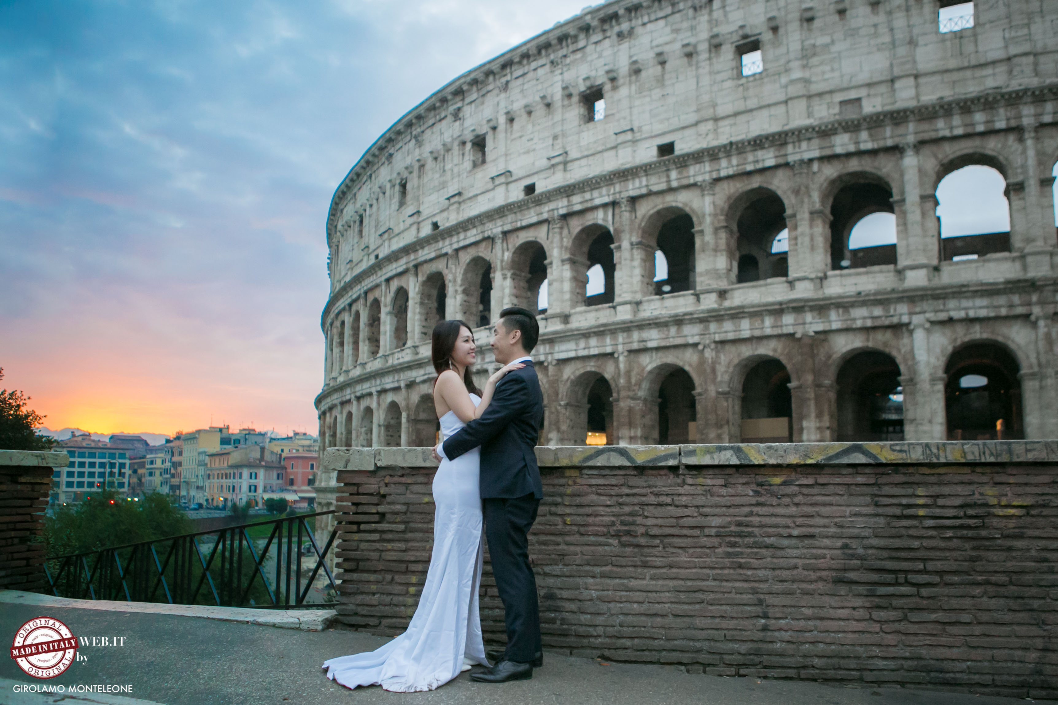 from Singapore to Italy, photo shoot around Rome